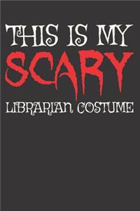 Librarian Halloween Costume Notebook Journal
