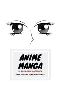 Anime Manga Blank Comic Notebook