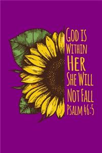 God Is Within Her She Will Not Fall