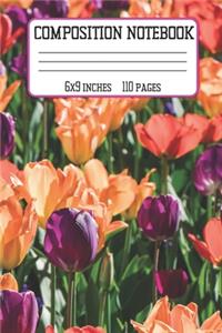 Composition Notebook 6x9 110 Pages