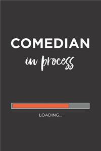 Comedian in Process Composition Notebook,