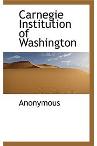 Carnegie Institution of Washington