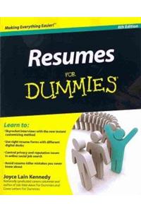 Resumes For Dummies, 6th Edition & Job Search Letters For Dummies Bundle