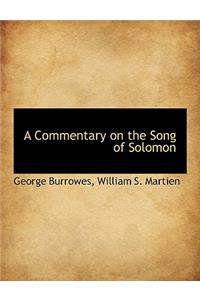 A Commentary on the Song of Solomon