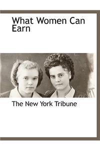 What Women Can Earn