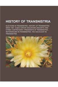 History of Transnistria