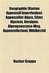Geographie (Kanton Appenzell Innerrhoden)