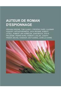 Auteur de Roman D'Espionnage