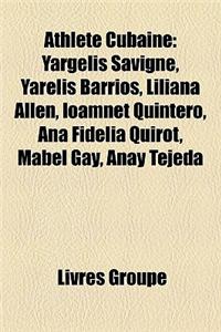 Athlte Cubaine