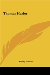 Thomas Hariot