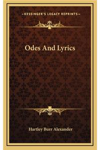 Odes and Lyrics