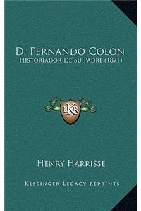 D. Fernando Colon