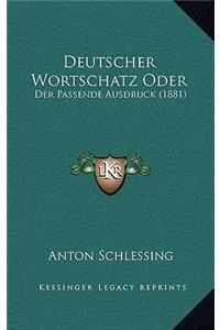 Deutscher Wortschatz Oder