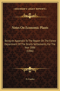 Notes On Economic Plants