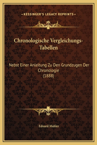 Chronologische Vergleichungs-Tabellen