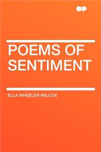 Poems of Sentiment