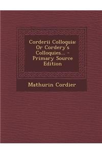 Corderii Colloquia