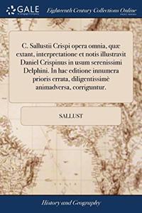 C. SALLUSTII CRISPI OPERA OMNIA, QU  EXT