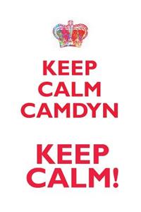 KEEP CALM CAMDYN! AFFIRMATIONS WORKBOOK Positive Affirmations Workbook Includes