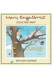 Mary Engelbreit Collectible Print with 2019 Wall Calendar