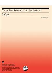 Canadian Research on Pedestrian Safety