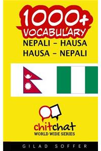 1000+ Nepali - Hausa Hausa - Nepali Vocabulary