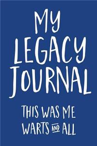 My Legacy Journal (Blue)