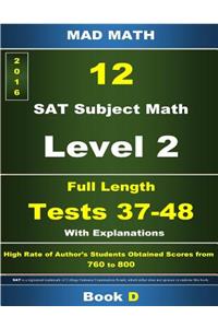 Book D L-2 Tests 37-48
