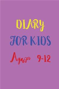 Diary For Kids Age 9 12