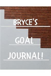 Bryce's Goal Journal
