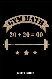 Gym Math Notebook