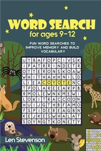 Word Searches for ages 9-12