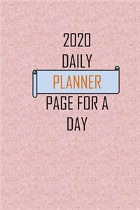 daily calendar 2020 page a day