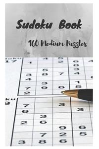 Sudoku book, 160 Medium Puzzles