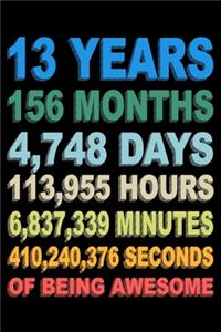 13 Years Of Being Awesome