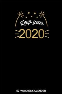 Leap Year 2020 - 52 Wochenkalender