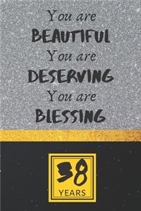 38th Birthday Journal