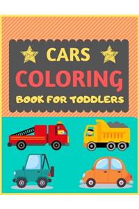 Cars Coloring Book for Toddlers