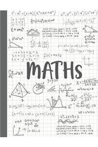 Maths Graph Paper Notebook