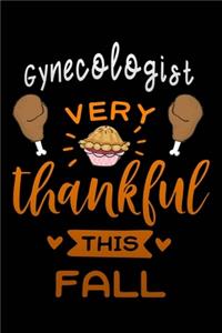 Gynecologist very thankful this fall