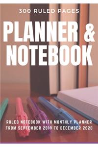 Planner and Notebook