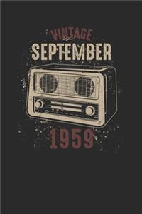 Vintage September 1959