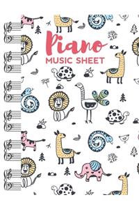 Piano Music Sheet