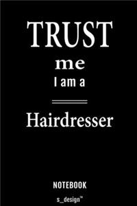 Notebook for Hairdressers / Hairdresser