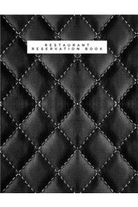 Restaurant Reservation Book