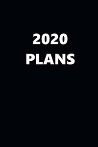 2020 Weekly Planner 2020 Plans Black Color 134 Pages