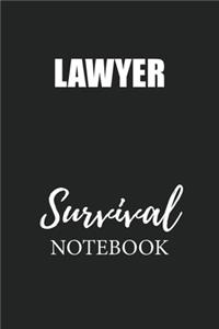 Lawyer Survival Notebook