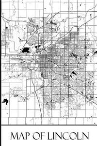 Map of Lincoln