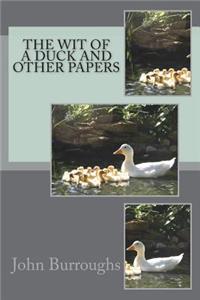 The Wit of a Duck and Other Papers