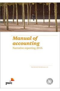 Manual of Accounting Narrative Reporting 2016